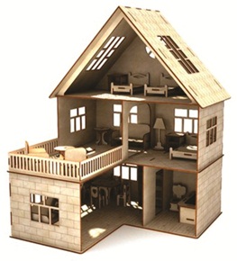 casa de Boneca 3 andares