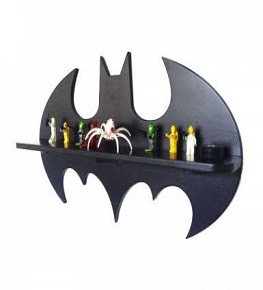 Nicho / Prateleira Mdf Batman Parede Infantil Decorativa