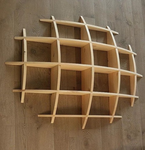 Prateleira De Esfera Em Mdf - Corte A Laser