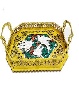 Bandeja de Mesa Rendada Em Mdf 