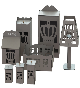 Kit Higiene Bebe - Coroa