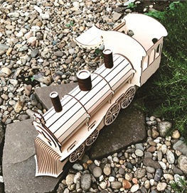 locomotiva porta bebidas