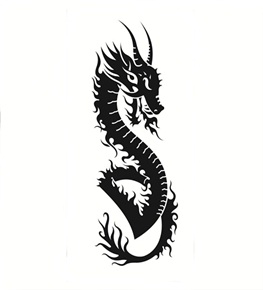 quadro de parede dragão 