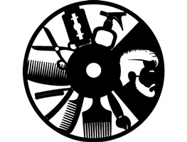 Relógio Para Barbearia / Barbeiro Personalizado Mdf