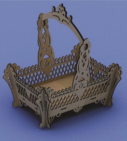 Cesta de mesa korzinka