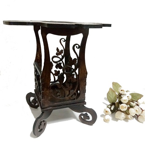 Porta Vinho em MDF Pintura Rústica