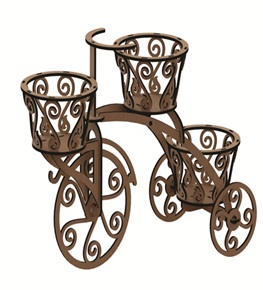 bicicleta cachepô MD2