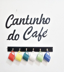 Cantinho do cafe M2 +suporte para 6 xicaras