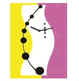 relogio de parede Abstrato