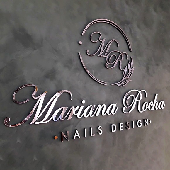 LOGARMARCA EM ESPELHO ACRILICO