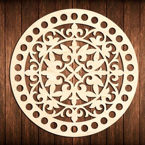 Mandala Decorativa em MDF