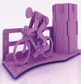 Porta caneta bicicleta 