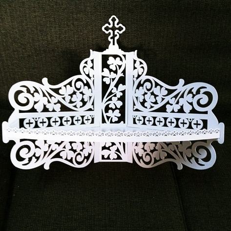 Prateleira Em Mdf Cortada A Laser 66x34cm