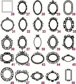 Molduras de espelho  md1