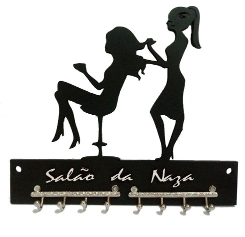 Porta Chaves Personalizado Para Salão - Em Mdf