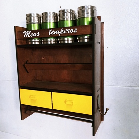 Porta Temperos c/ Gavetas