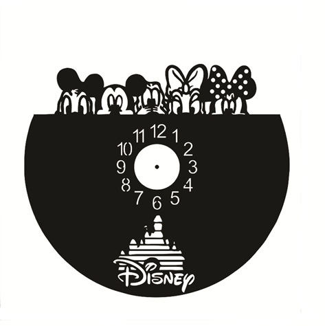 relogio de parede walt Disney 