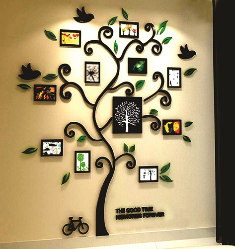 Porta retrato arvore genealógica 