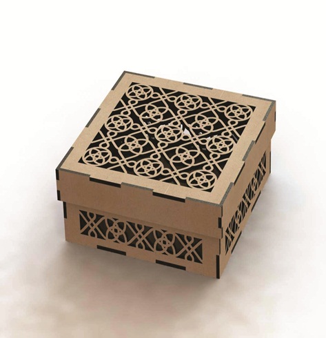 caixa de presente com tampa