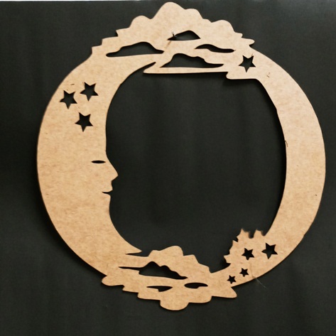 Mandala Em Mdf Cru 3mm