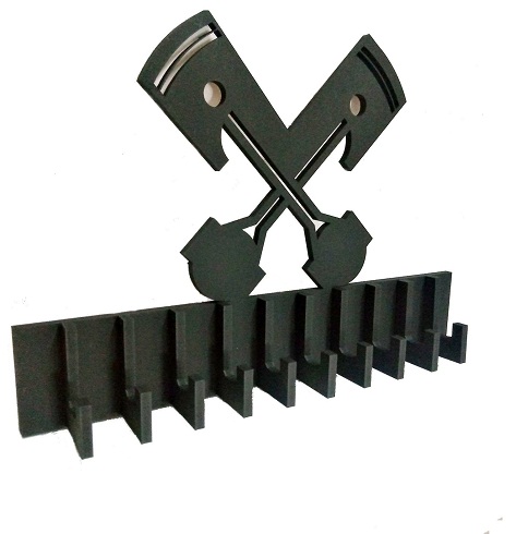 Porta Chaves Para Oficina Em Mdf