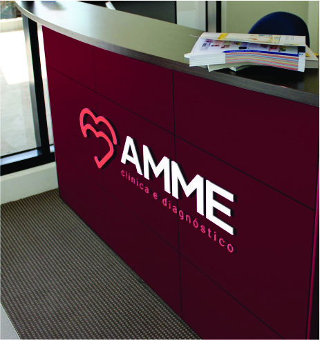 LOGOMARCA EM ESPELHO ACRÍLICO