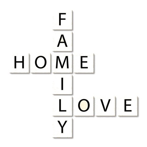 Plaquinhas Letras Palavras Cruzadas Em Mdf