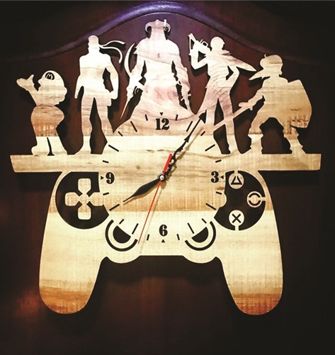 relogio infantil gamepad