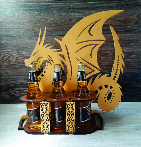 PORTA BEBIDAS DRAGÃO