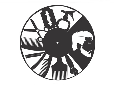 Relógio Para Barbearia / Barbeiro Personalizado Mdf