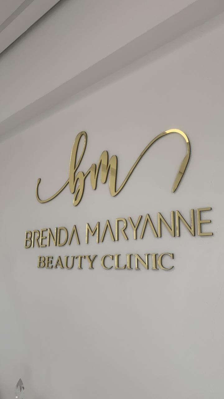 LOGARMARCA EM ESPELHO ACRILICO