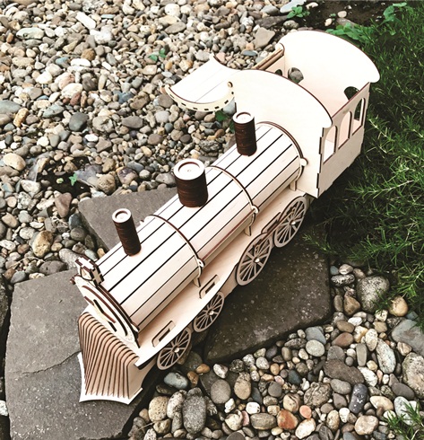 locomotiva porta bebidas