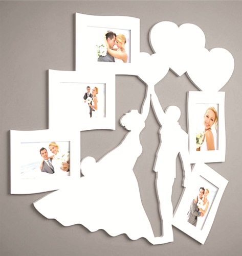 porta fotos recém casados