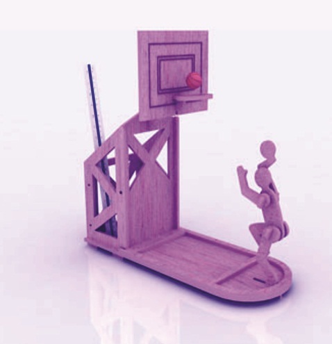 Porta caneta basket