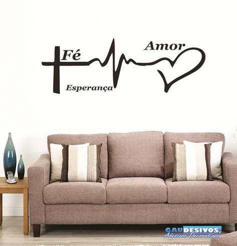 quadro de parede frase modelo M4