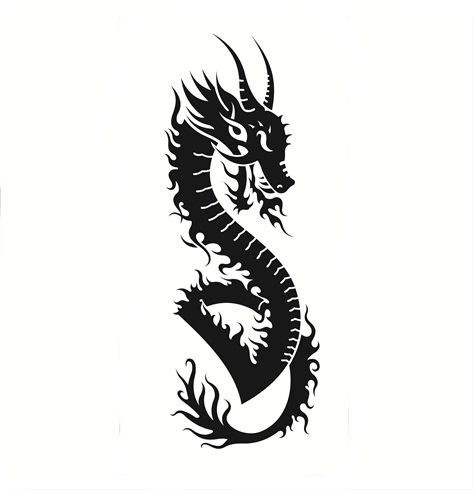 quadro de parede dragão 