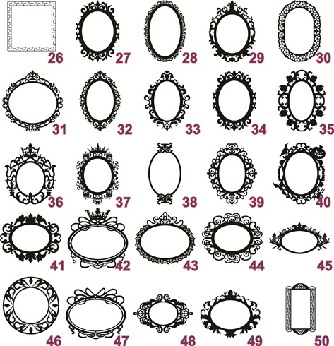 Molduras de espelho  md1