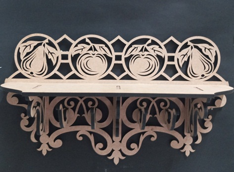 Prateleira Decorativa em Mdf - S76