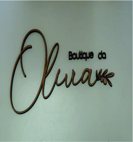 LOGOMARCA EM MDF 6MM