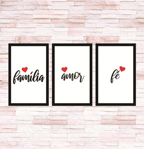 quadro frase modelo M3