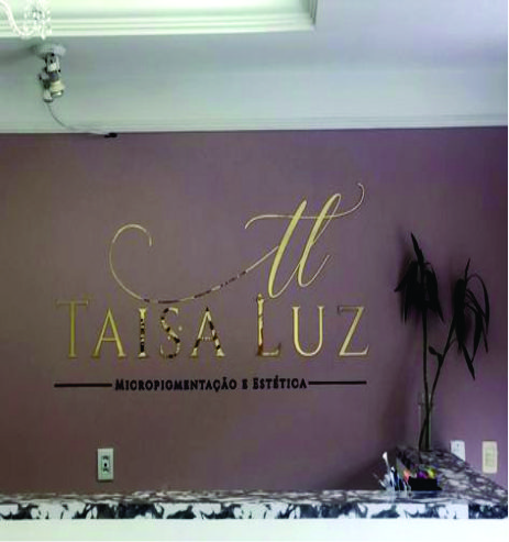 LOGOMARCA EM ESPELHO ACRÍLICO